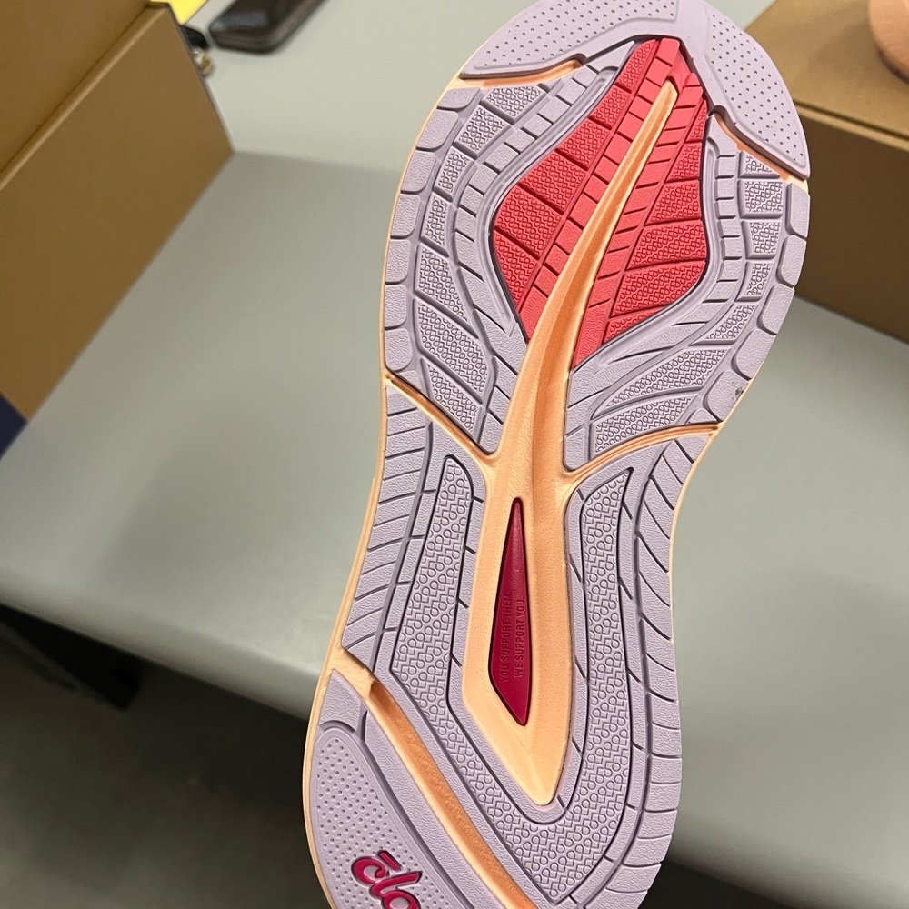 NIB Clove Alto Women's Purple And Orange Sneakers - Picture 5 of 13